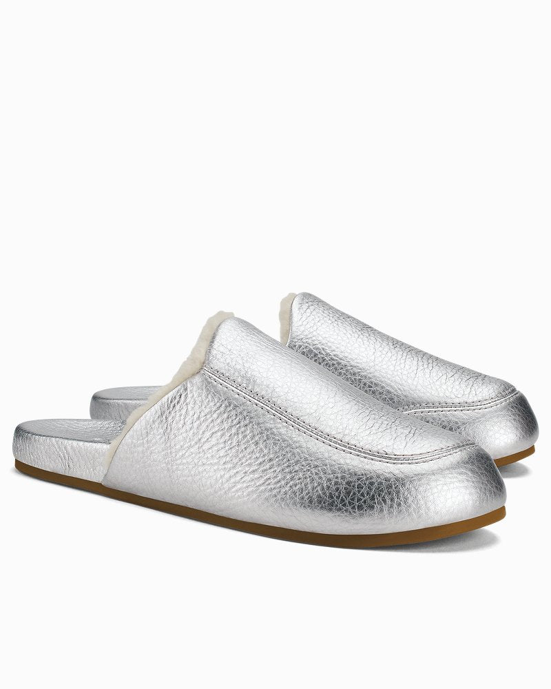 Women's OluKai® Kōnea Slippers - Silver