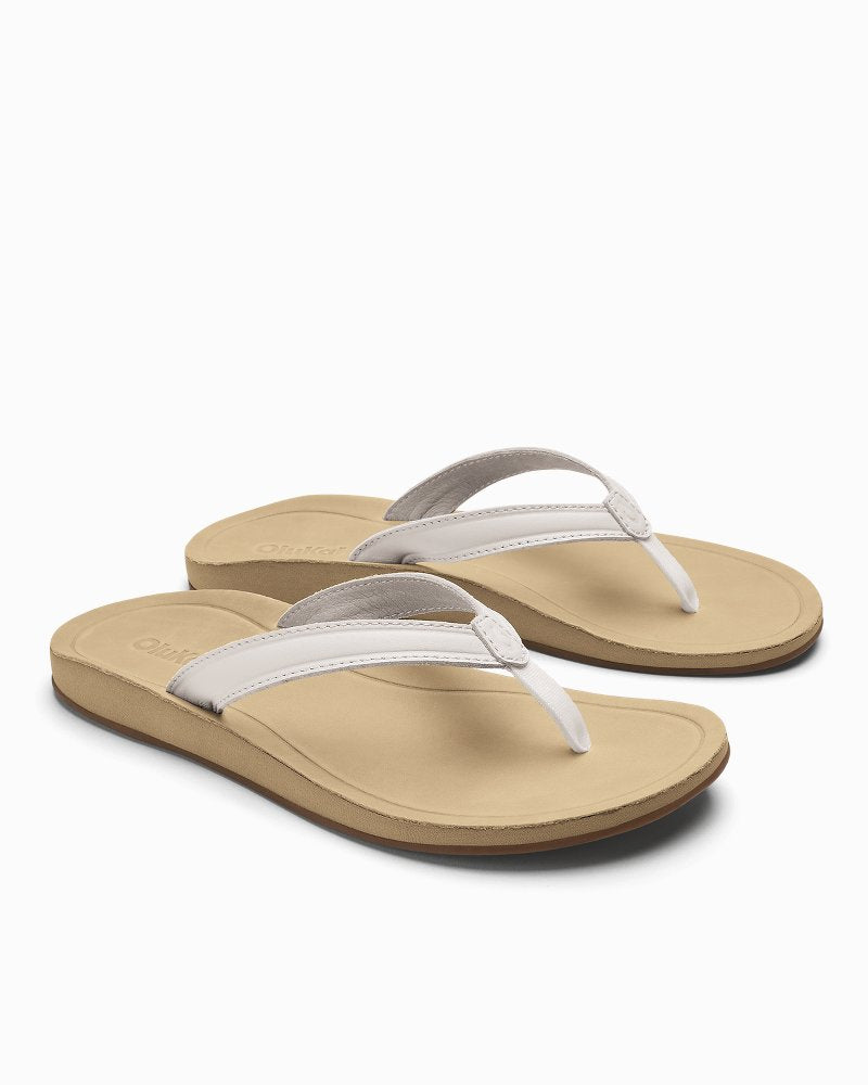 Women's OluKai Southshore Sandals - Bright White