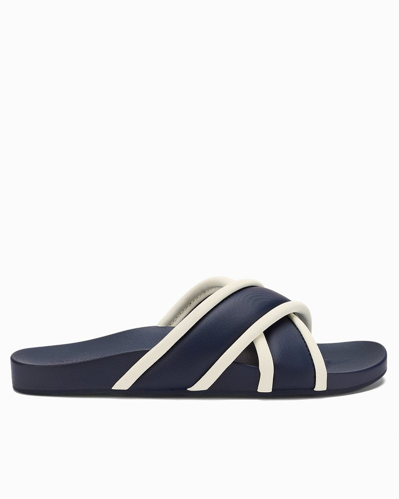 Women's OluKai Ani Slide Sandals - Mood Indigo