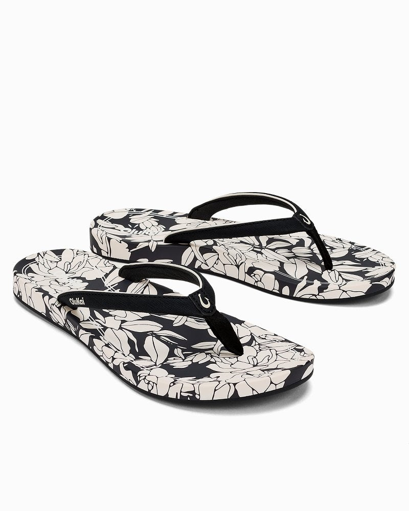 Women's OluKai 'Uiki Sandals - Lava Rock Pa'I