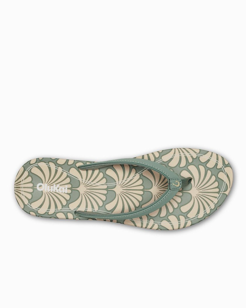 Women's OluKai 'Uiki Sandals - Silver Pine