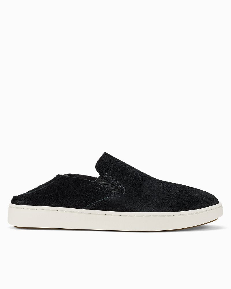 Women's OluKai Pehuea Luxe Slip-On Shoes - Lava Rock