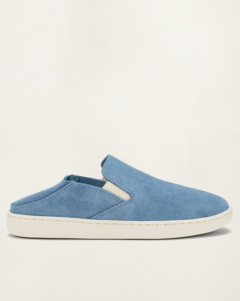 Women's OluKai Pehuea Luxe Slip-On Shoes - Blissful Blue