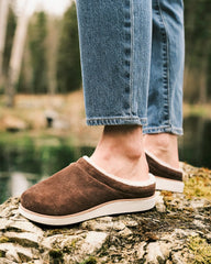 Women's OluKai Mani Slippers - Dark Oak