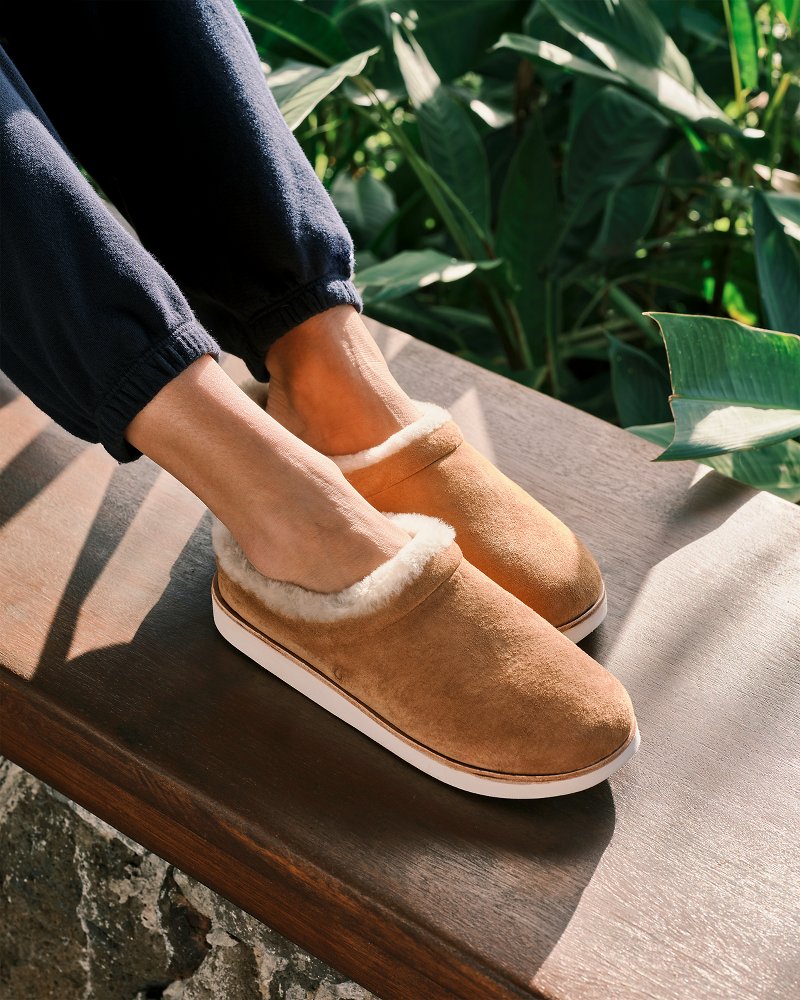 Women's OluKai Mani Slippers - Tan