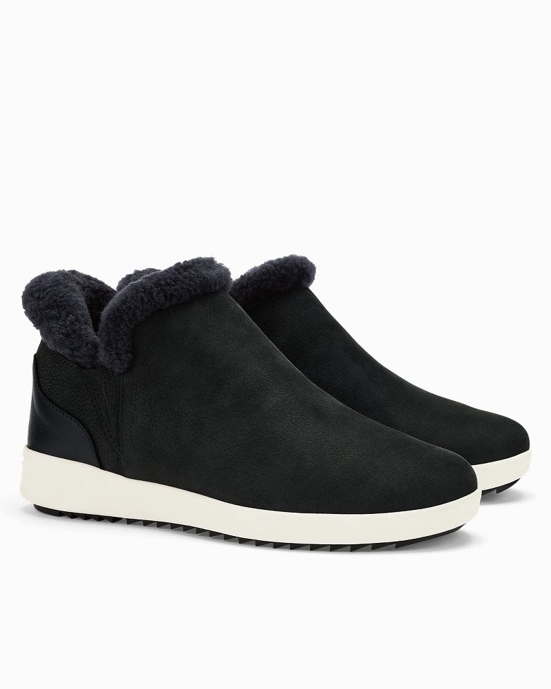 Women's OluKai Kāmau Chelsea Booties - Lava Rock