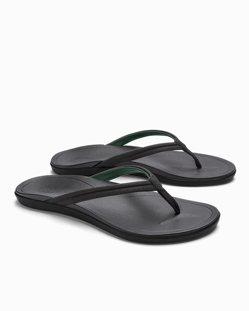 Women's OluKai Ho'opio Mālua Sandals - Lava Rock
