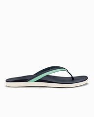 Women's OluKai Ho'opio Mālua Sandals - Trench Blue