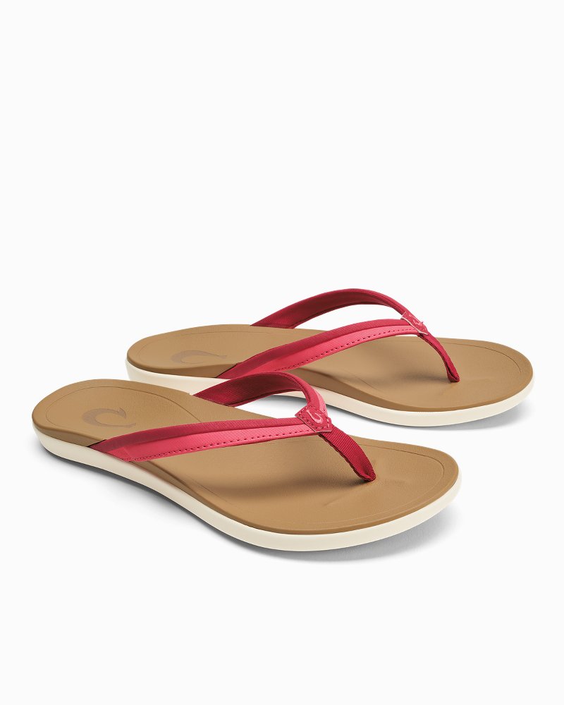 Women's OluKai Ho'opio Mālua Sandals - Mystic Berry