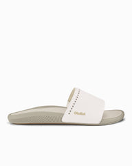 Women's OluKai Ulele Slides - Bright White