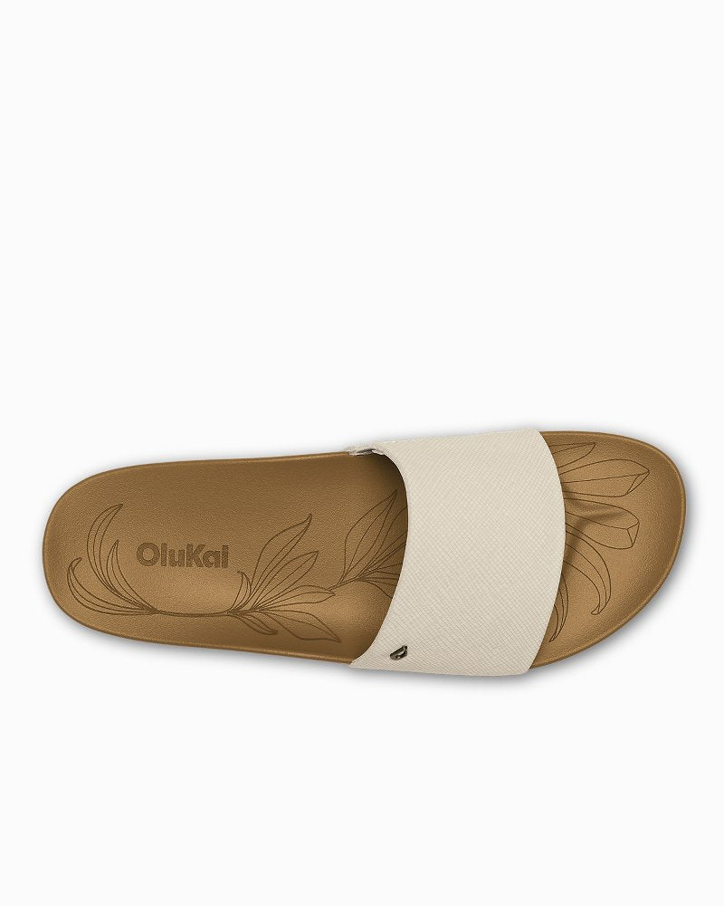 Women's OluKai Kīpe'a Pono Slides - Tapa