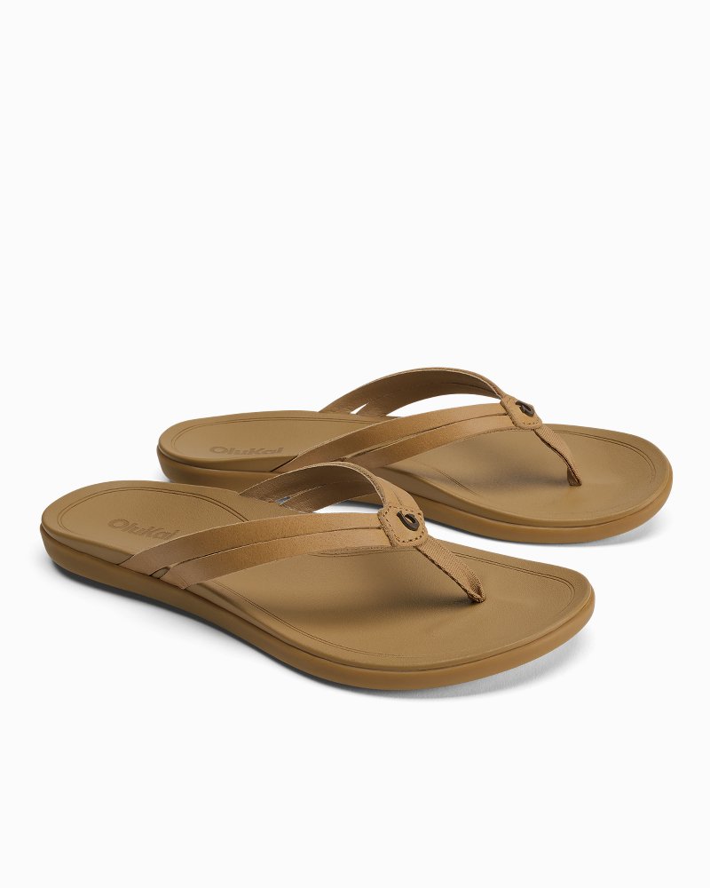 Women's OluKai Ho'opio Hui Sandals - Sahara