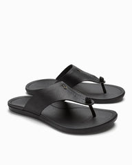 Women's OluKai Ho'opio Mele Sandals - Black