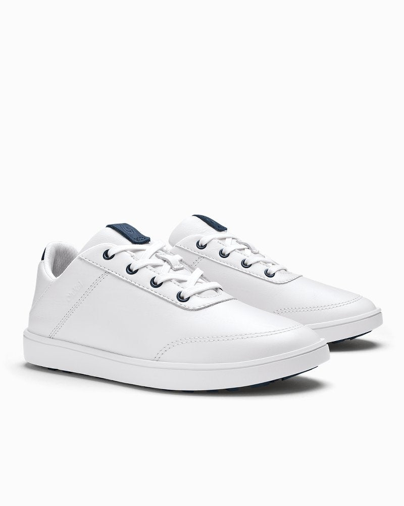 Women's OluKai Puakea Golf Shoes - Bright White