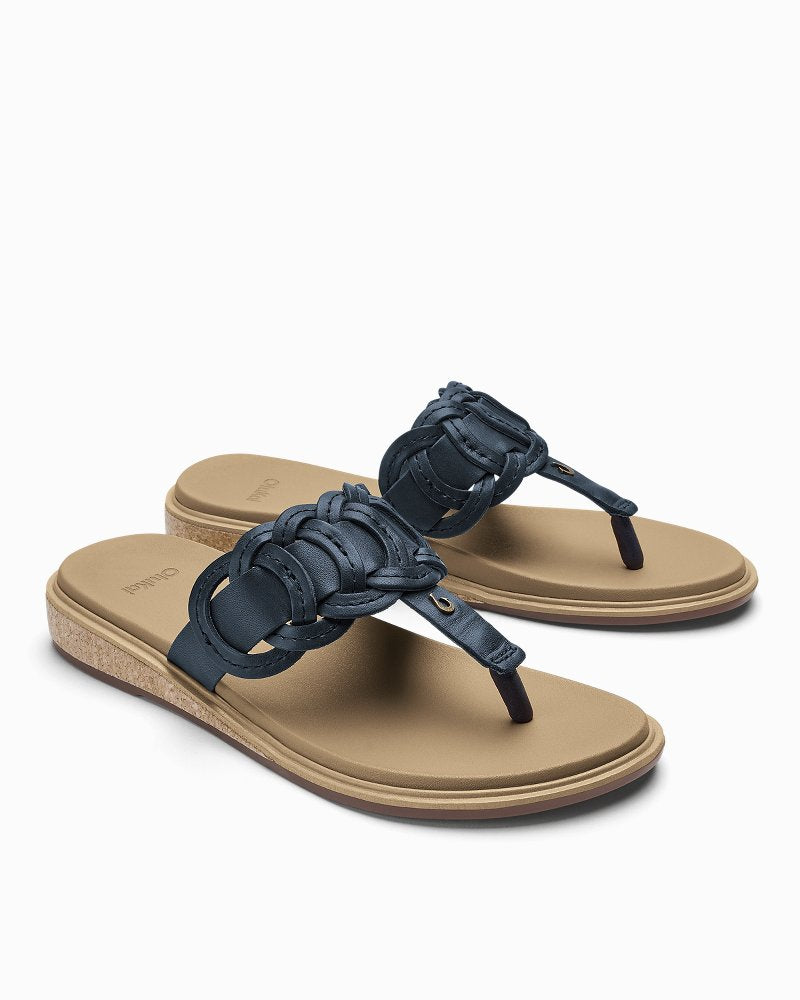 Women's OluKai Kanani Vario Sandals - Trench Blue