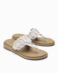 Women's OluKai Kanani Vario Sandals - Bright White