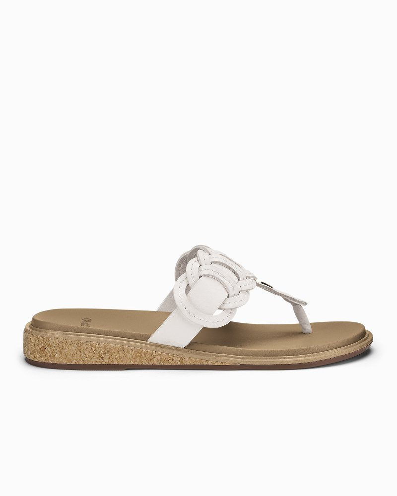 Women's OluKai Kanani Vario Sandals - Bright White