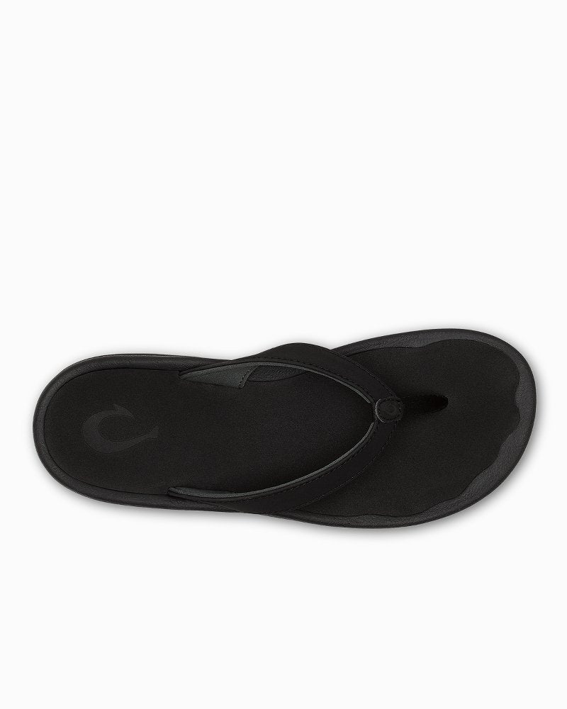 Women's OluKai 'Ohana Lahi Sandals - Black