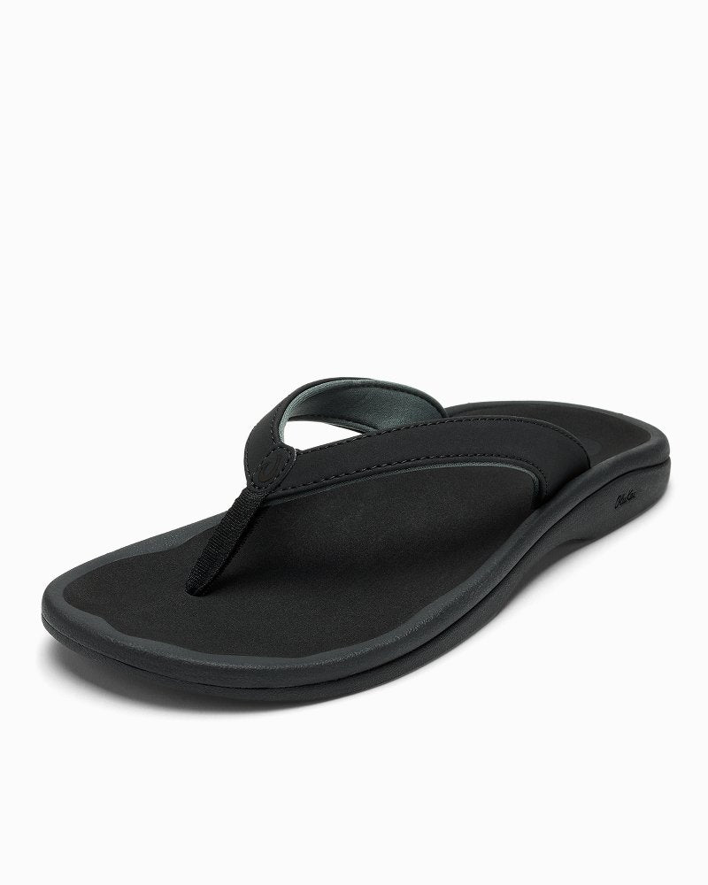 Women's OluKai 'Ohana Lahi Sandals - Black