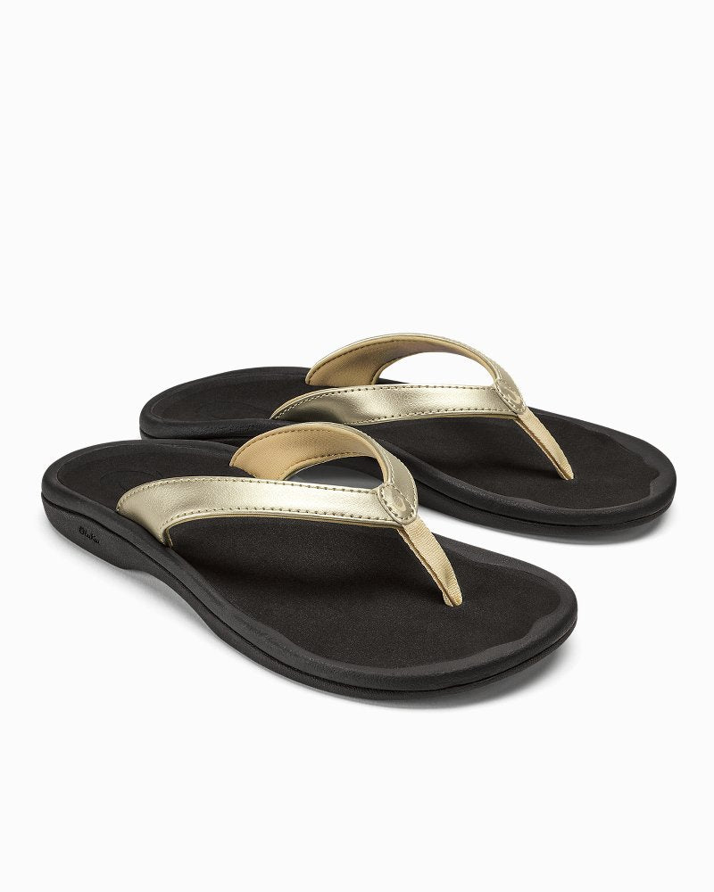 Women's OluKai 'Ohana Lahi Sandals - Gold