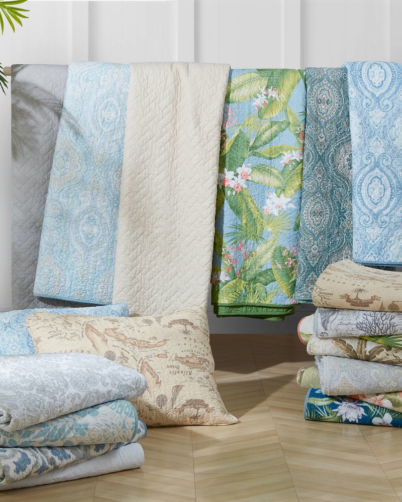 Cape Verde 3-Piece King Quilt Set - Grey