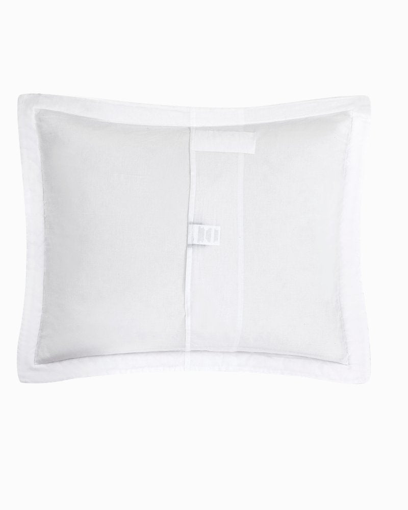 Raffia Solid 3-Piece Full/Queen Quilt Set - White