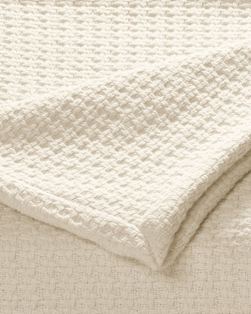Bahama Coast Ecru Full/Queen Blanket - Ecru