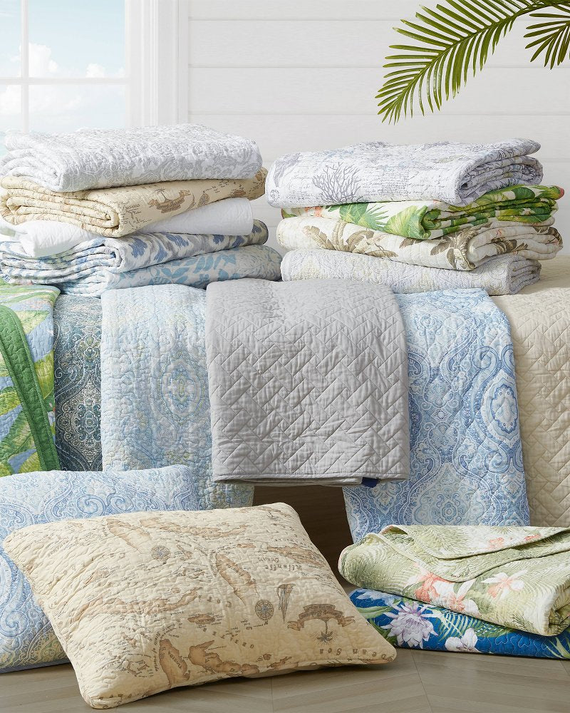 Bonny Cove 3-Piece Full/Queen Quilt Set - White