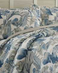Raw Coast 3-Piece Full/Queen Duvet Cover Set - Blue