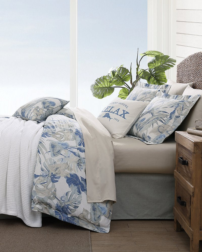Raw Coast 3-Piece Full/Queen Duvet Cover Set - Blue