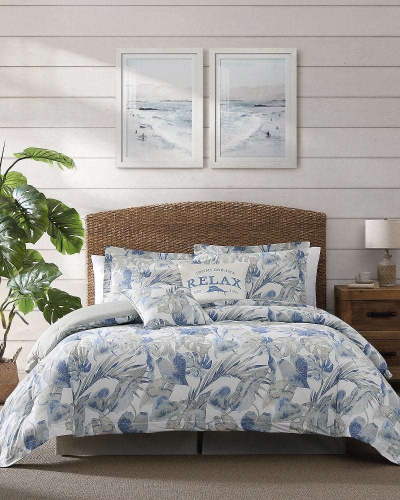 Raw Coast 3-Piece Full/Queen Duvet Cover Set - Blue