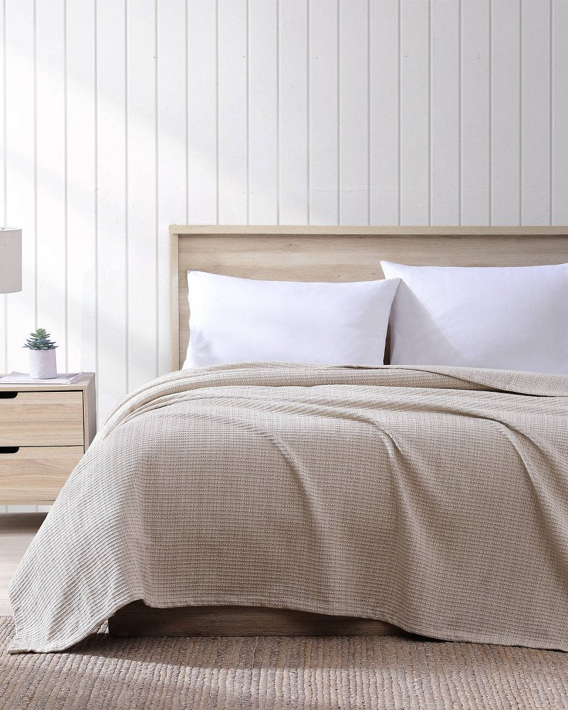 Bamboo Woven Twin Blanket - Bamboo