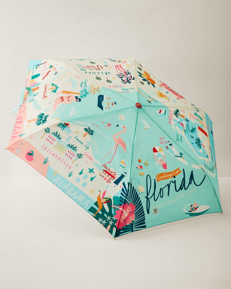 Spartina Florida Travel Umbrella - Multicolor