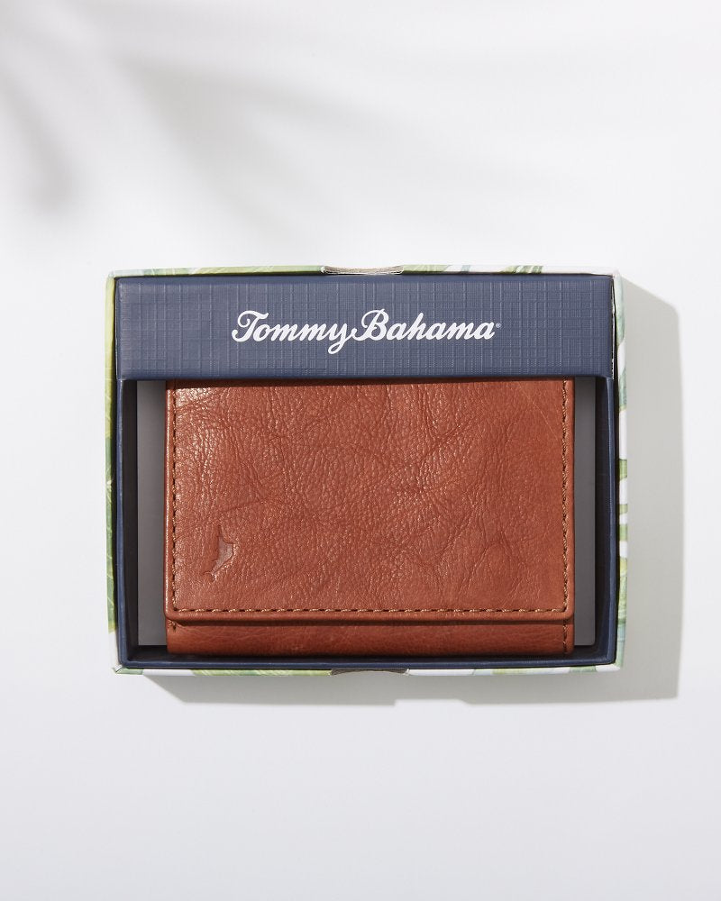 Crunch Trifold Wallet - Tan