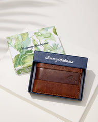 Two-Tone Bifold Wallet - Cognac