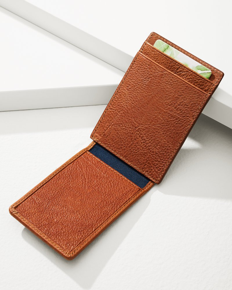 Crunch Wide Magnetic Wallet - Tan