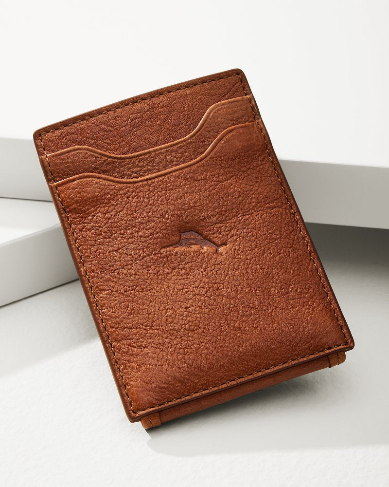 Crunch Wide Magnetic Wallet - Tan