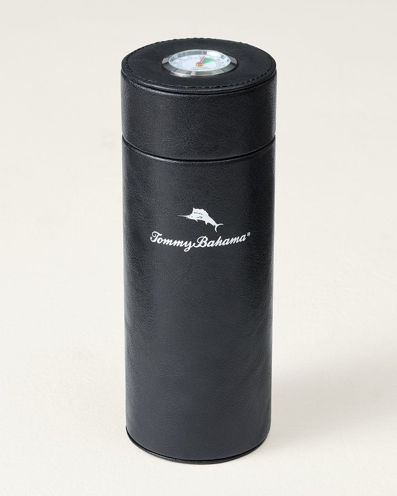 Travel Cigar Humidor - Black
