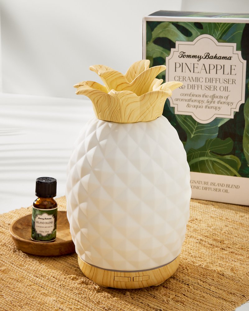 Island Blend Ceramic Pineapple Diffuser - Island Blend
