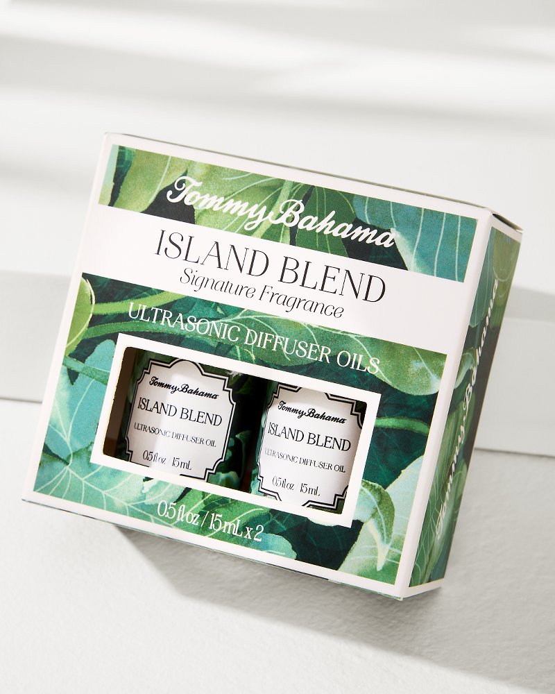 Island Blend Ceramic Pineapple Diffuser Oil Refill Set - Island Blend