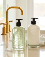 Island Blend Glass Hand Soap &amp; Lotion Set - Island Blend