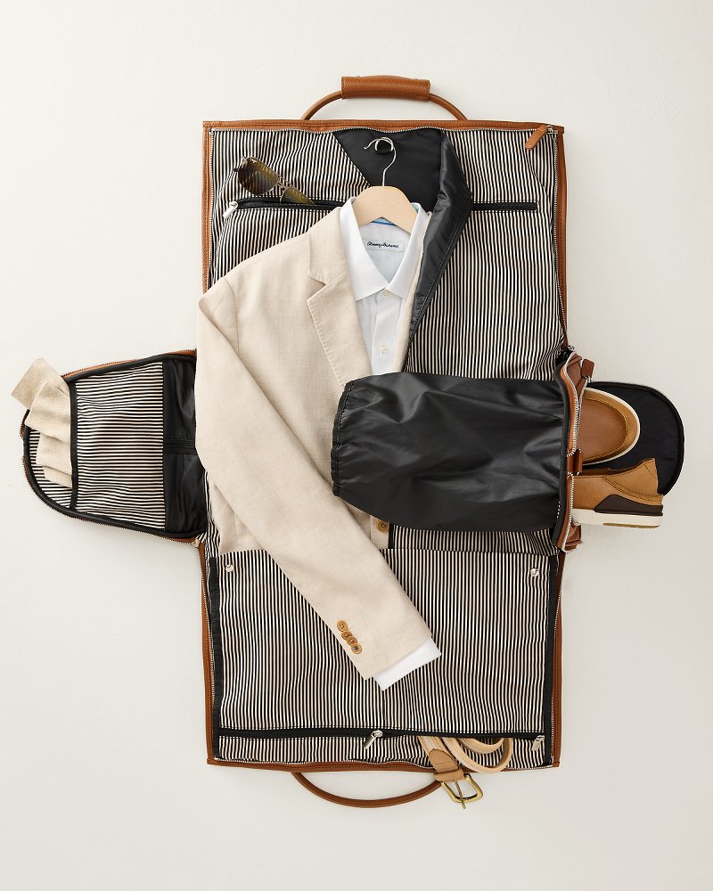 Brett Chestnut 2-In-1 Roller Garment Duffel Bag - Chestnut