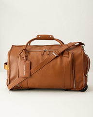 Brett Chestnut 2-In-1 Roller Garment Duffel Bag - Chestnut