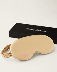 Champagne Relax Silk Sleep Mask - Champagne