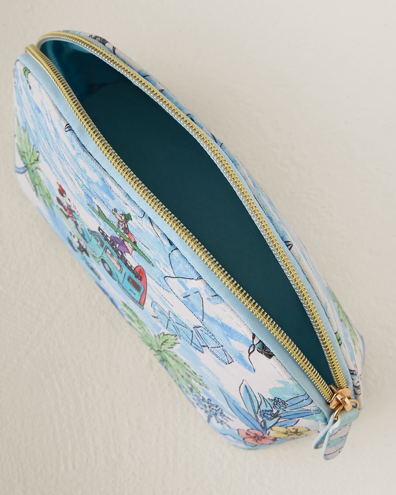 Disney x Tommy Bahama Cosmetic Case - Light Blue