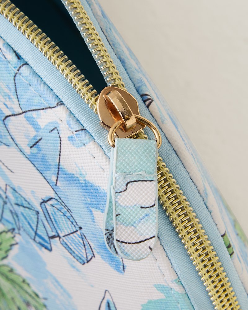 Disney x Tommy Bahama Cosmetic Case - Light Blue