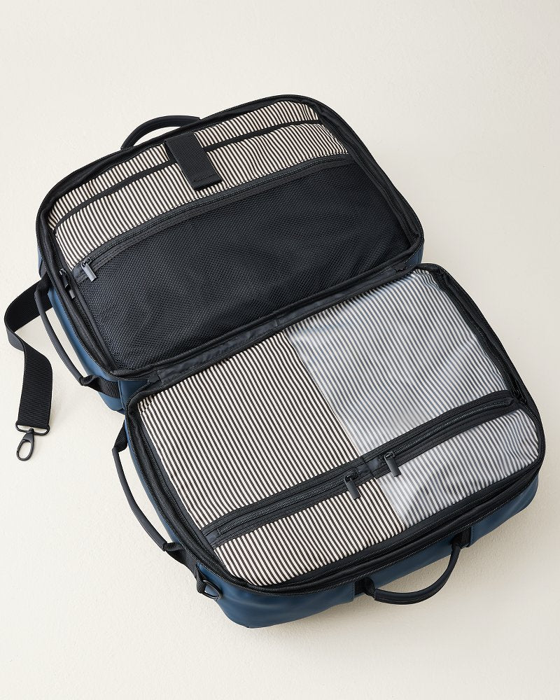 Hudson Clamshell Bag - Blue