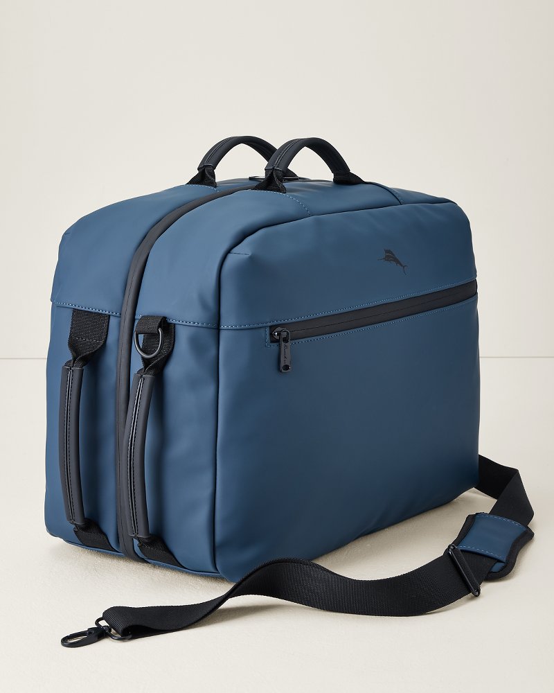 Hudson Clamshell Bag - Blue