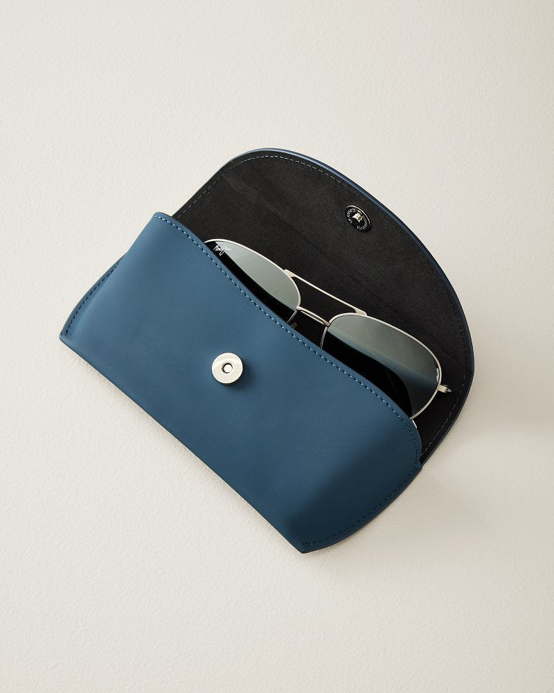 Navy Neoprene Marlin Eyewear Case - Navy