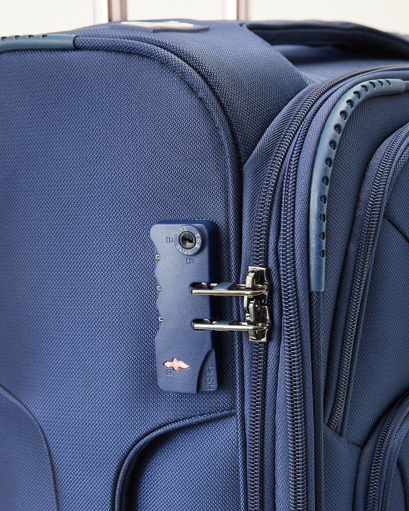 Tyler Softside Marlin 20-Inch Suitcase - Navy